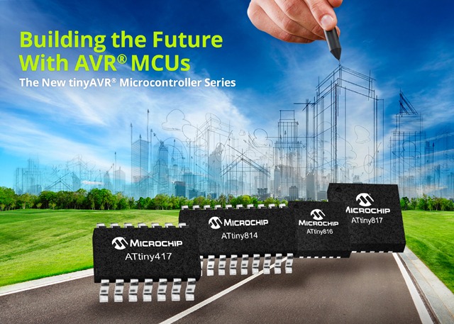 Microchip New Generation of 8-bit AVR MCUs