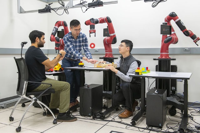 Robots learn tasks from human