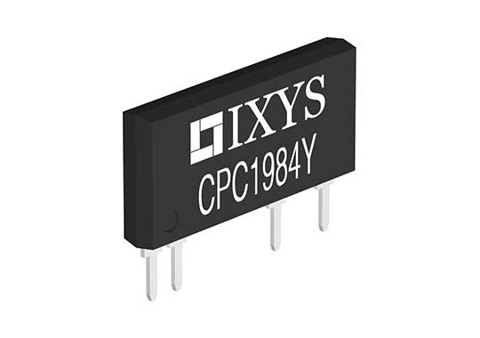 600V, 1A Power SIP Relay Provides Up to 4000V Input-to-Output Isolation