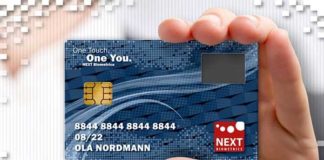 NEXT Infineon Biometrics Card
