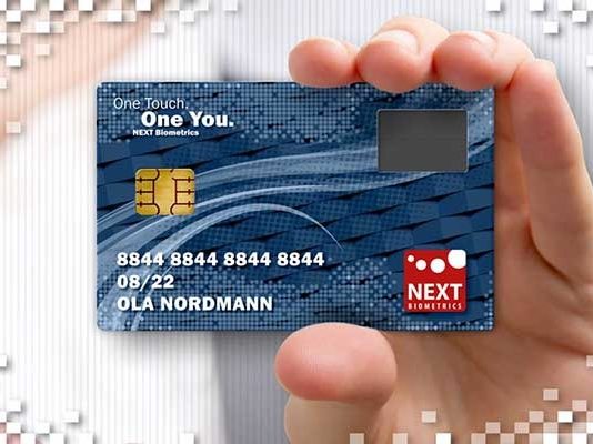 NEXT Infineon Biometrics Card