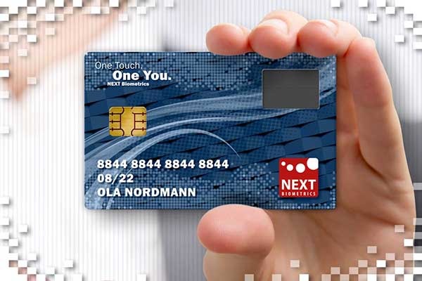 NEXT Infineon Biometrics Card
