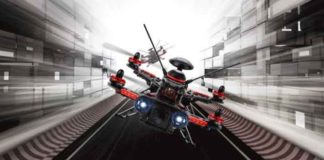 drone race competition in Tech Summit