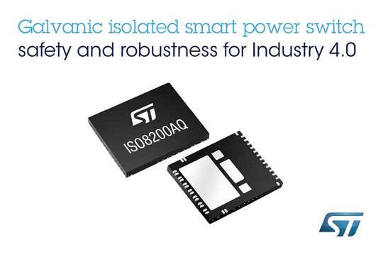 Galvanic Isolated High-Side Smart Power Switch