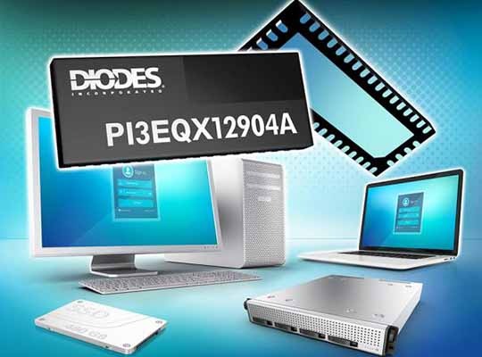 Diodes PI3EQX12904A