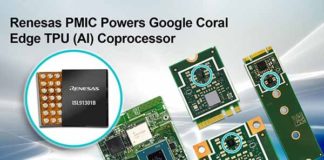 Renesas PMIC Adopted in Google Coral AI Products