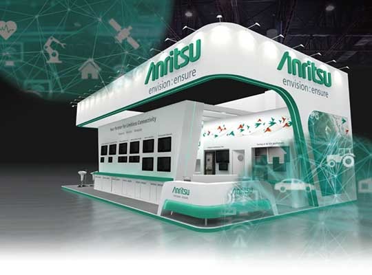 Anritsu virtual booth