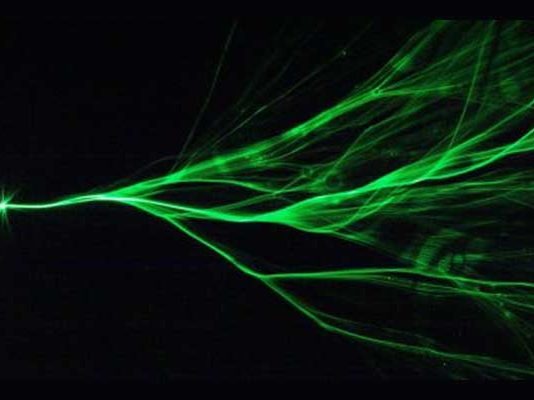 Branched Flow of Light
