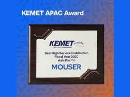 KEMET award