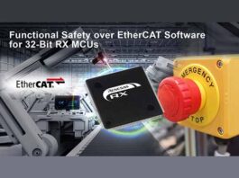 Renesas RX functional safety over ethercat sofware