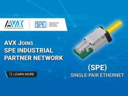 AVX Corporation, SPE Industrial Partner Network, Ethernet technology, Industrial Internet of Things, IIoT,Single-Pair Ethernet, SPE,