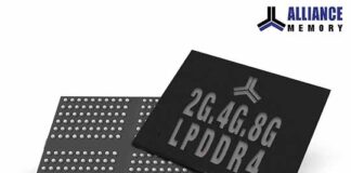 Alliance Memory LPDDR4 SDRAMs