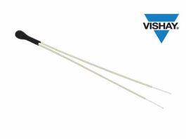NTC thermistor with PEEK-insulated