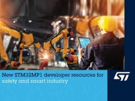 STMicroelectronics STM32MP1 microprocessors