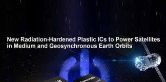Radiation-Hardened Plastic ICs to Power Satellites