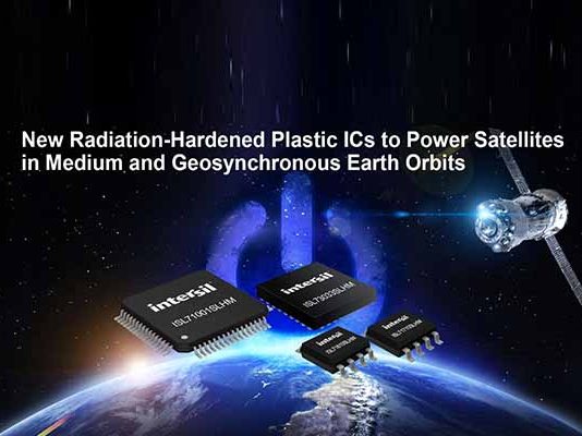 Radiation-Hardened Plastic ICs to Power Satellites