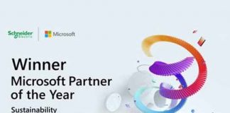 Schneider Electric Winner Microsoft Partner of the Year