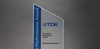 TDK Performance 2021 Award
