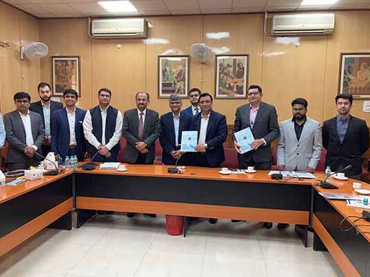 Dignitaries at the formal launch of the website