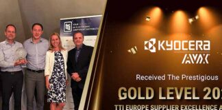 TTI Europe Supplier Excellence Award