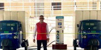 omega integrated charging station