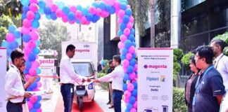 Magenta Mobility Flipkart EV