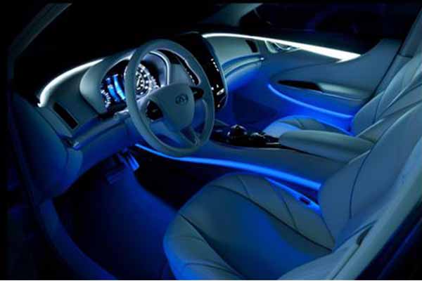 automotive interior ambient lighting systems