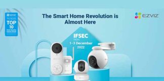 EZVIZ smart home at IFSEC'22