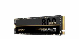 Lexar NM800PRO PCIe Gen4 SSD
