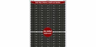 Gautam Solar’s 545 Wp Series Are Now ALMM Approved