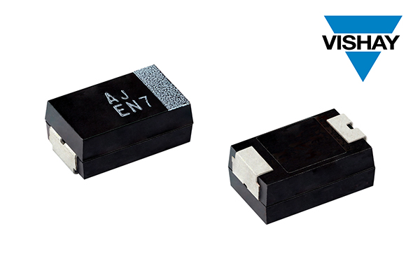 Vishay Capacitors Combine Low ESR With High Efficiency
