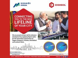 Digisol Supplies Cabling Solutions to Mumbai Metro Project