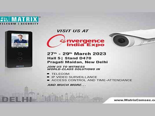 Matrix to Participate at Convergence India Expo 2023, New Delhi