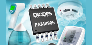 Piezo Sounder Driver from Diodes Extends Runtime