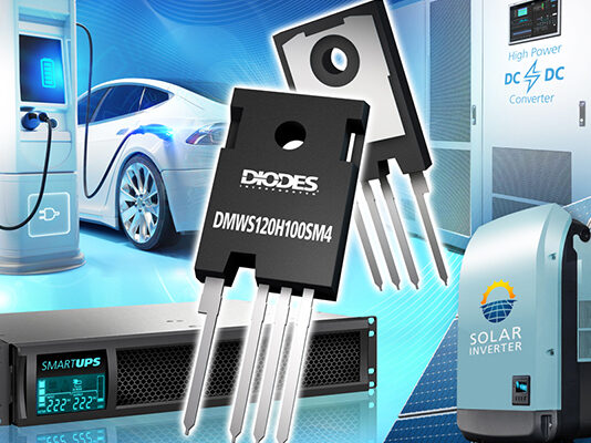SiC MOSFET from Diodes Enables Higher Power Density