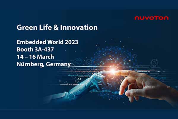 Nuvoton Presents Latest Products at Embedded World 2023