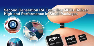 Renesas Expands RA MCU Family with Two Entry-Line Groups