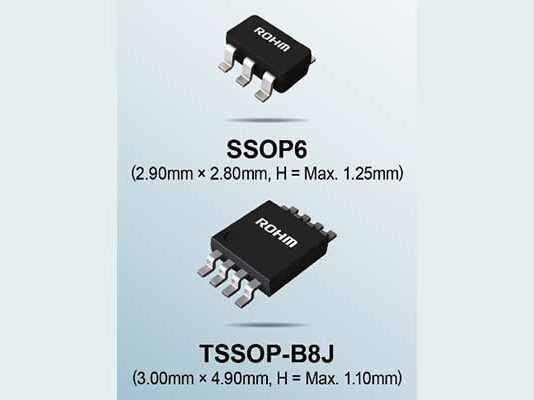 ROHM’s Current Sense Amplifier ICs Reduce Mounting Area