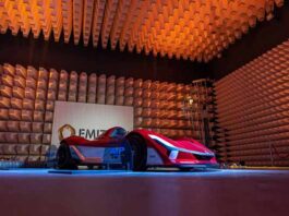 EMC test system