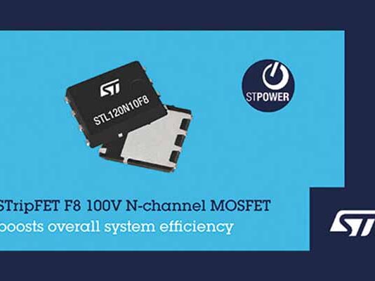 ST 100V STripFET F8 Devices Improve Figure of Merit by 40%