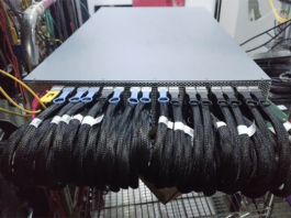 First Large-Scale 800G Test
