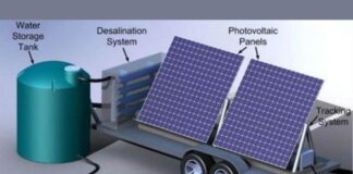 Solar water desalination