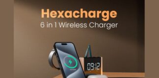 Hexacharge 6-in-1 Wireless Charging