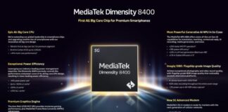 MediaTek Unveils Dimensity 8400