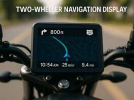 Two-Wheeler Navigation Displays