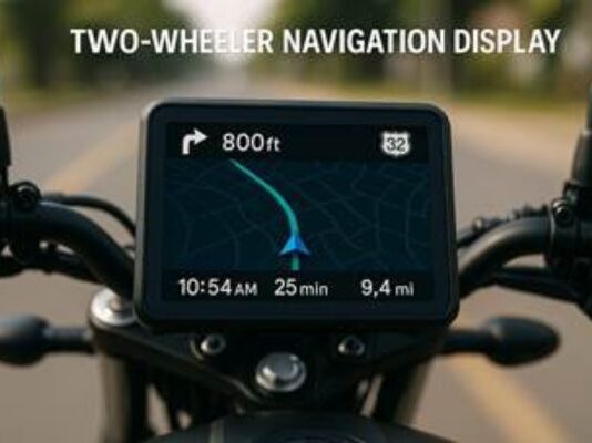 Two-Wheeler Navigation Displays