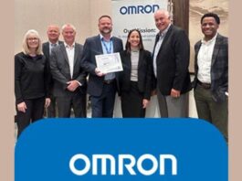Omron Distributor Award