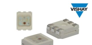Vishay RGB LED in PLCC-6