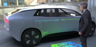 ground projection module