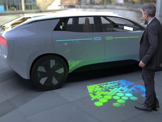 ground projection module